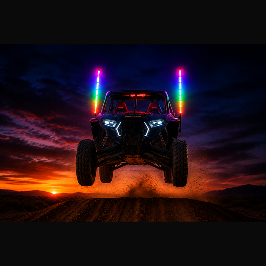 RGB Whip Lights (60cm)