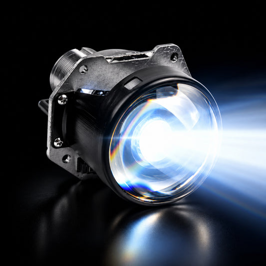 iilumo iiMD2S 2.5" bi-xenon projector lit up