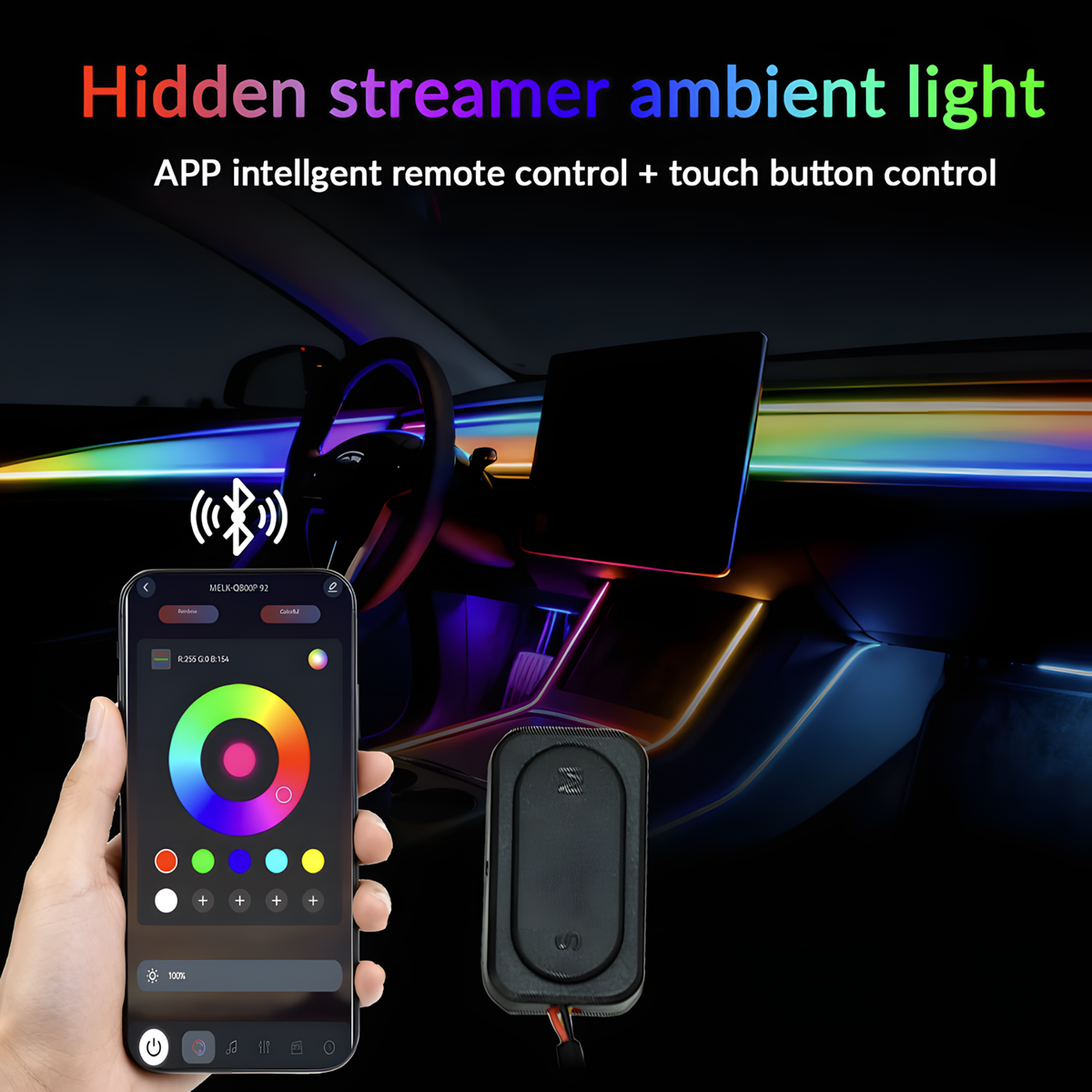 18 in 1 RGB Car Interior Kit