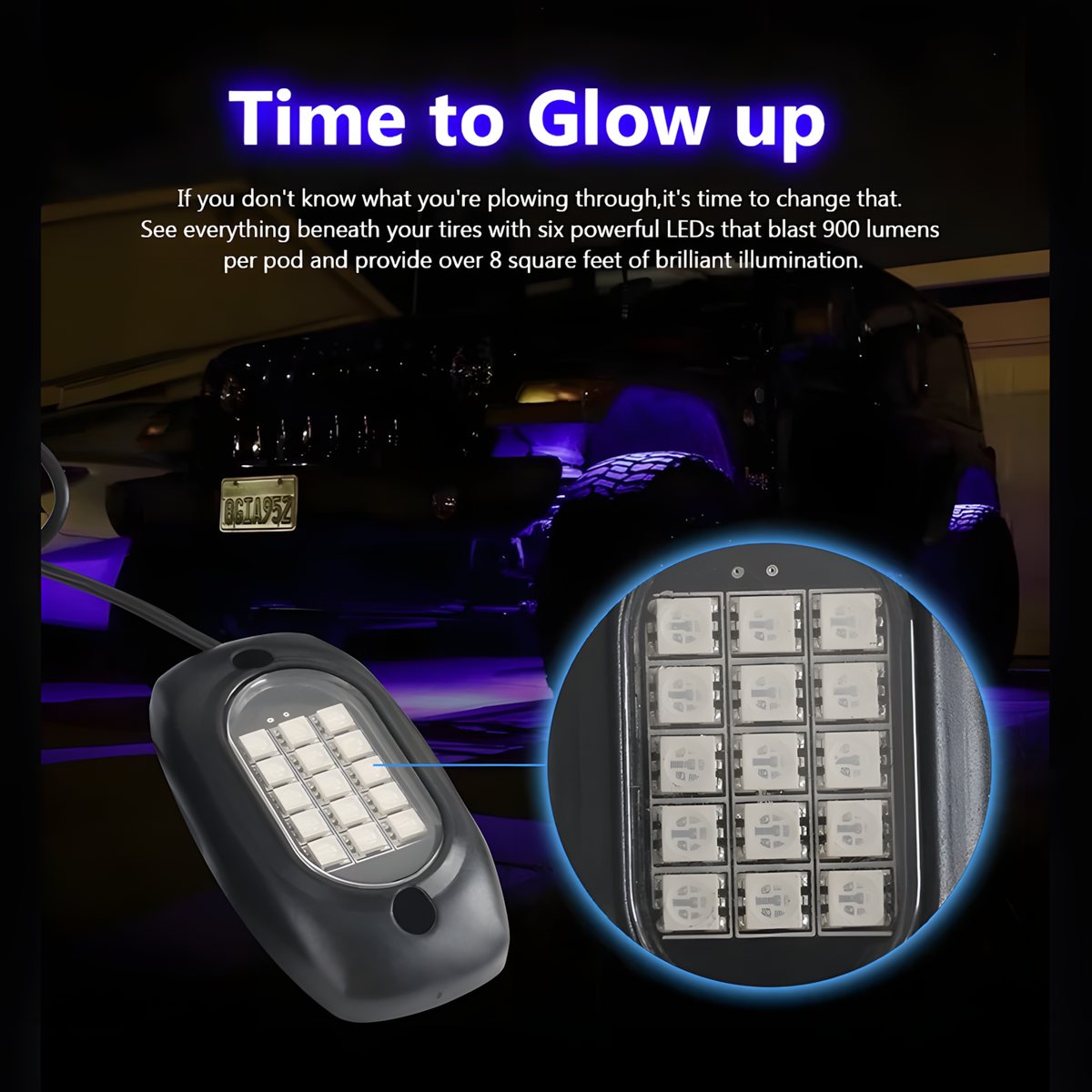 RGB Rock Lights Kit