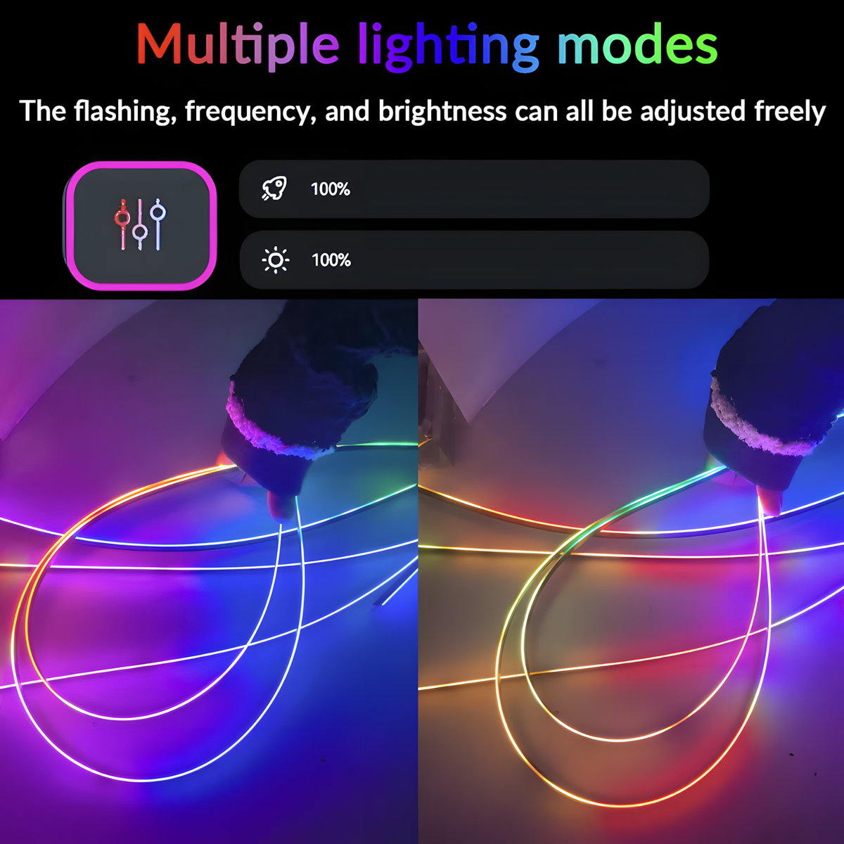 18 in 1 RGB Car Interior Kit