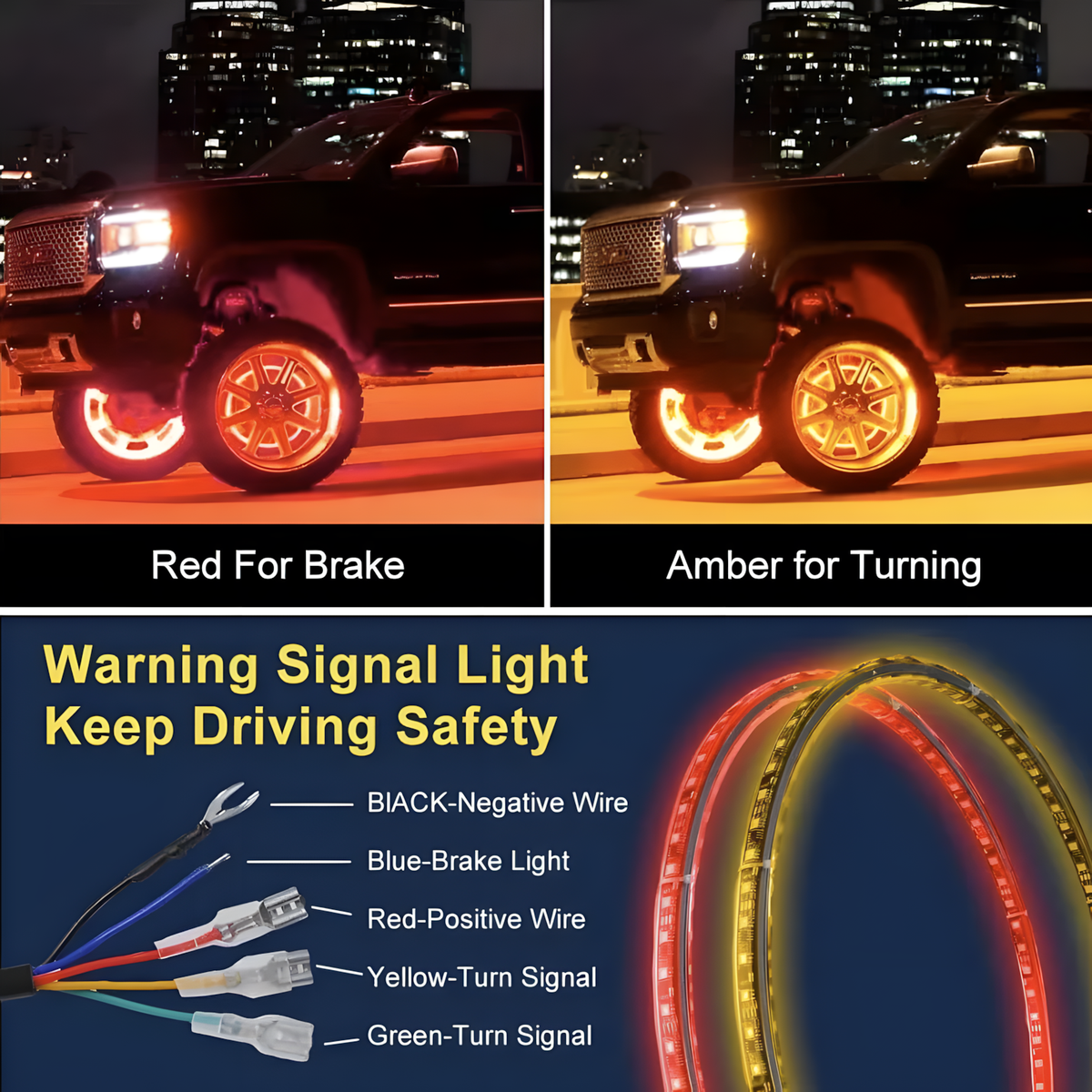 RGB Wheel Lights (4-Wheel Kit)
