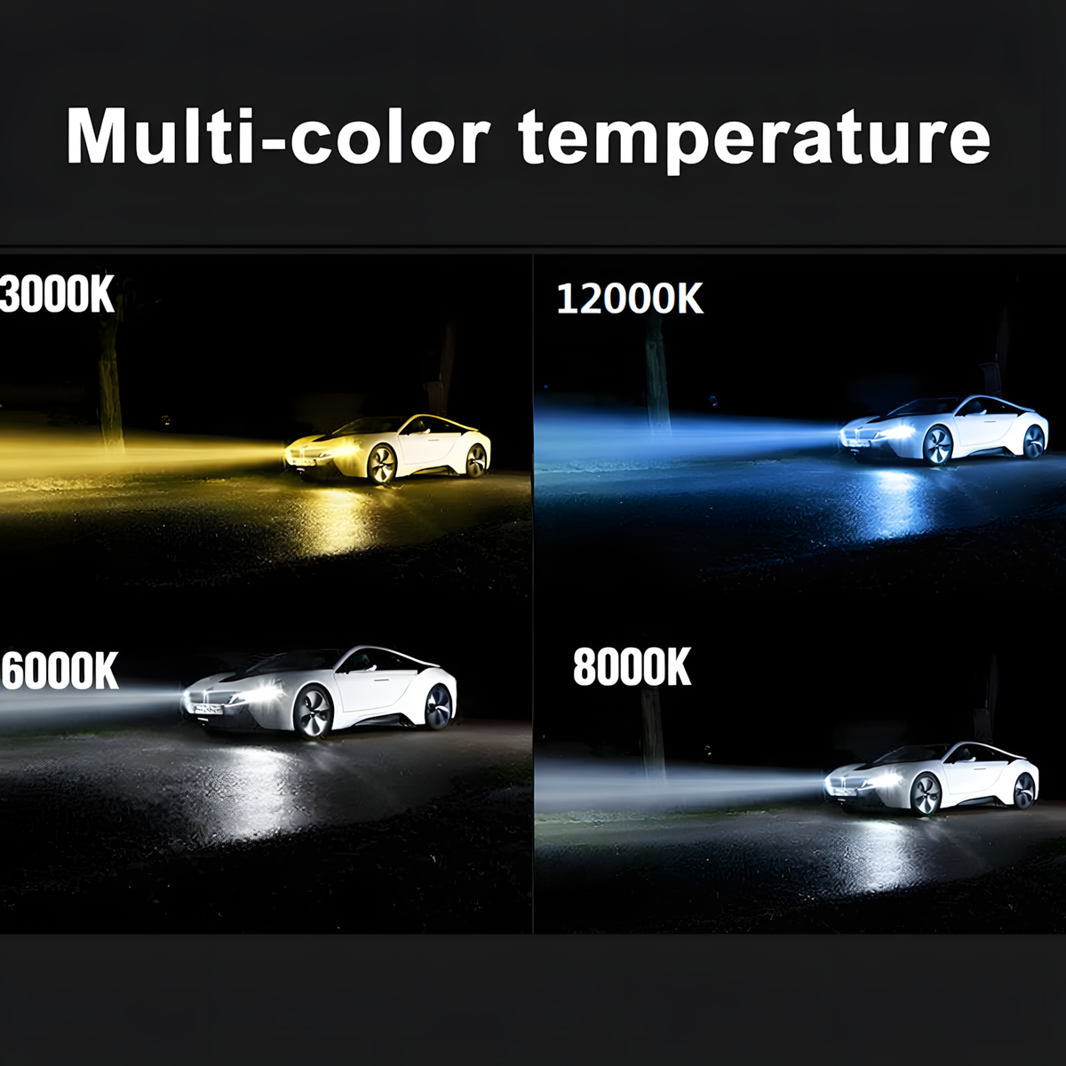 H-Series LED Fog & Headlight Bulbs