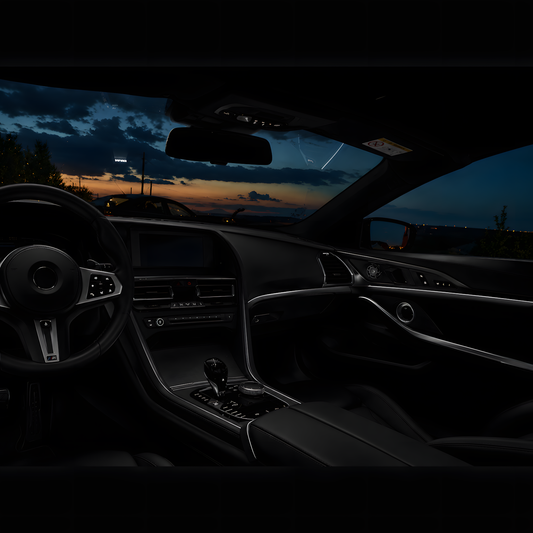 RGB Car Interior Ambient Light Strip Kit