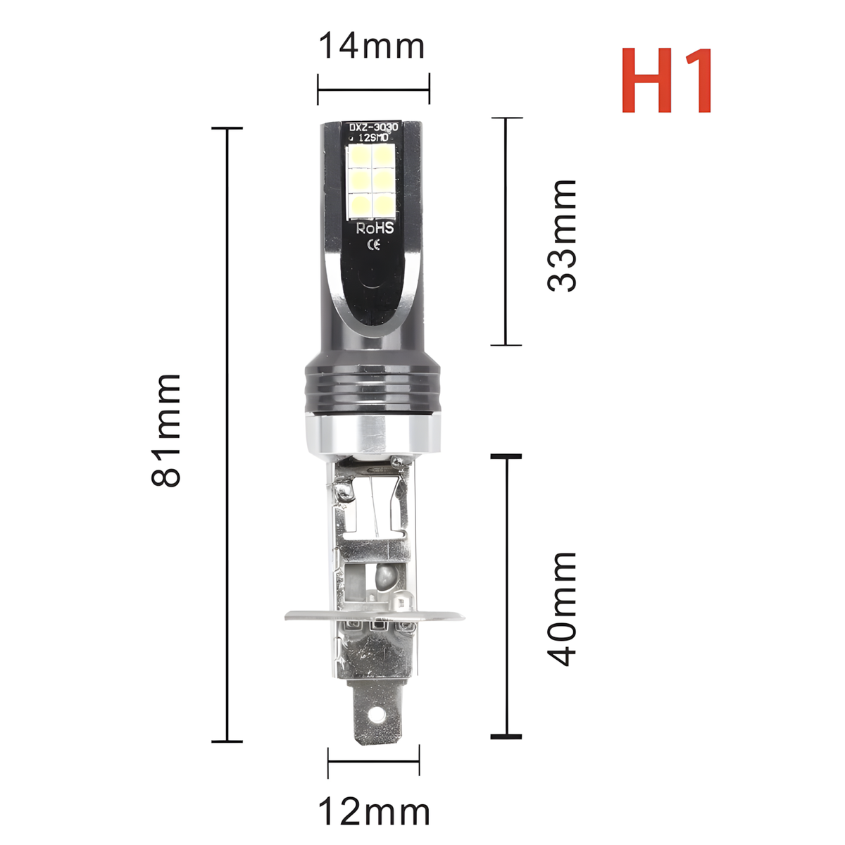 H-Series LED Fog & Headlight Bulbs