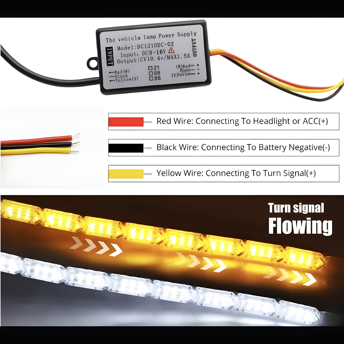 Flexible LED Strips (Standard Sequential)