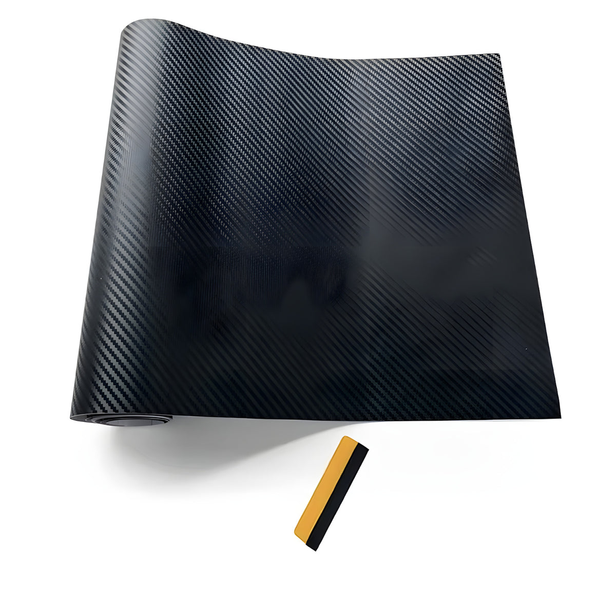 Carbon Fibre Vinyl Wrap (Self-Adhesive)