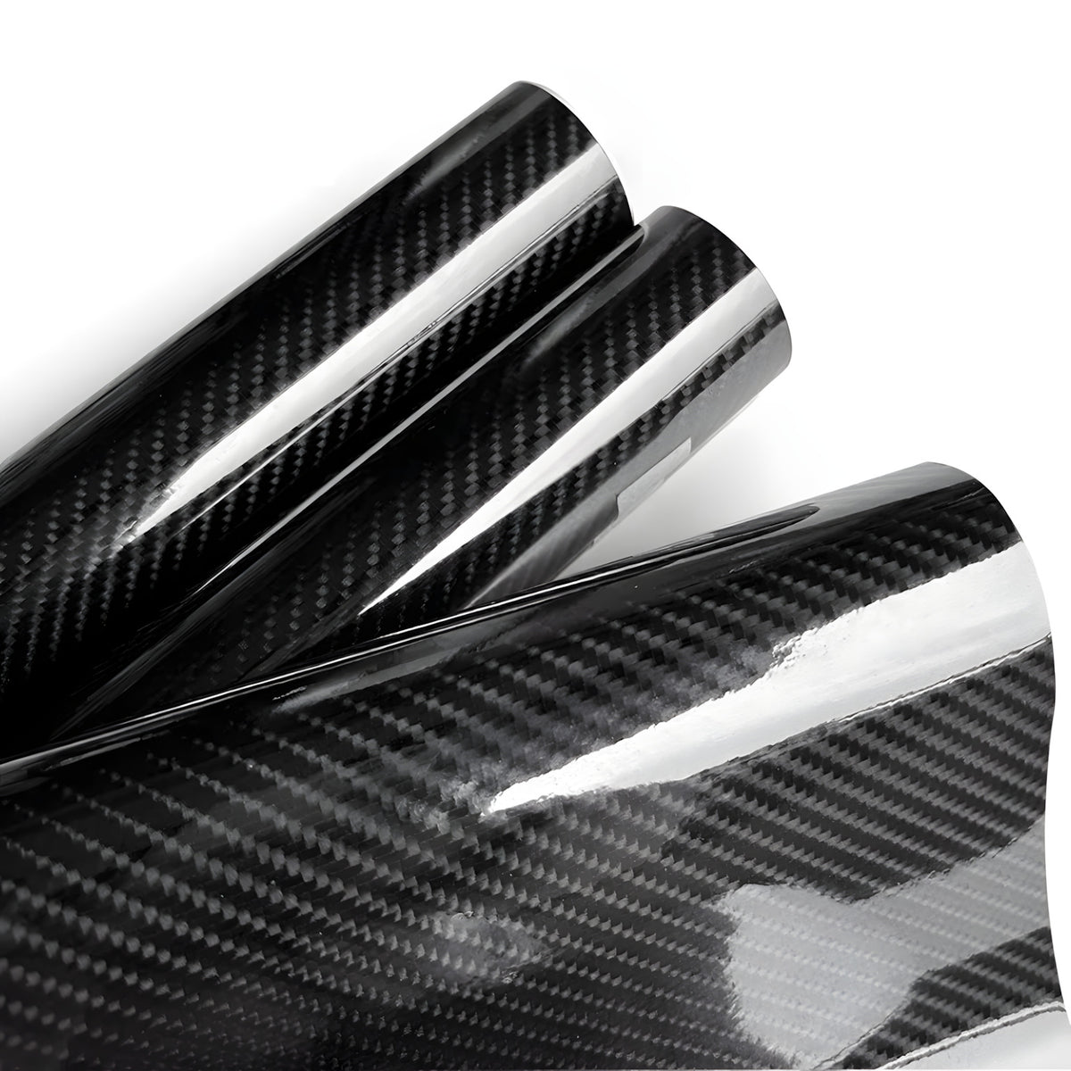 Carbon Fibre Vinyl Wrap (Self-Adhesive)