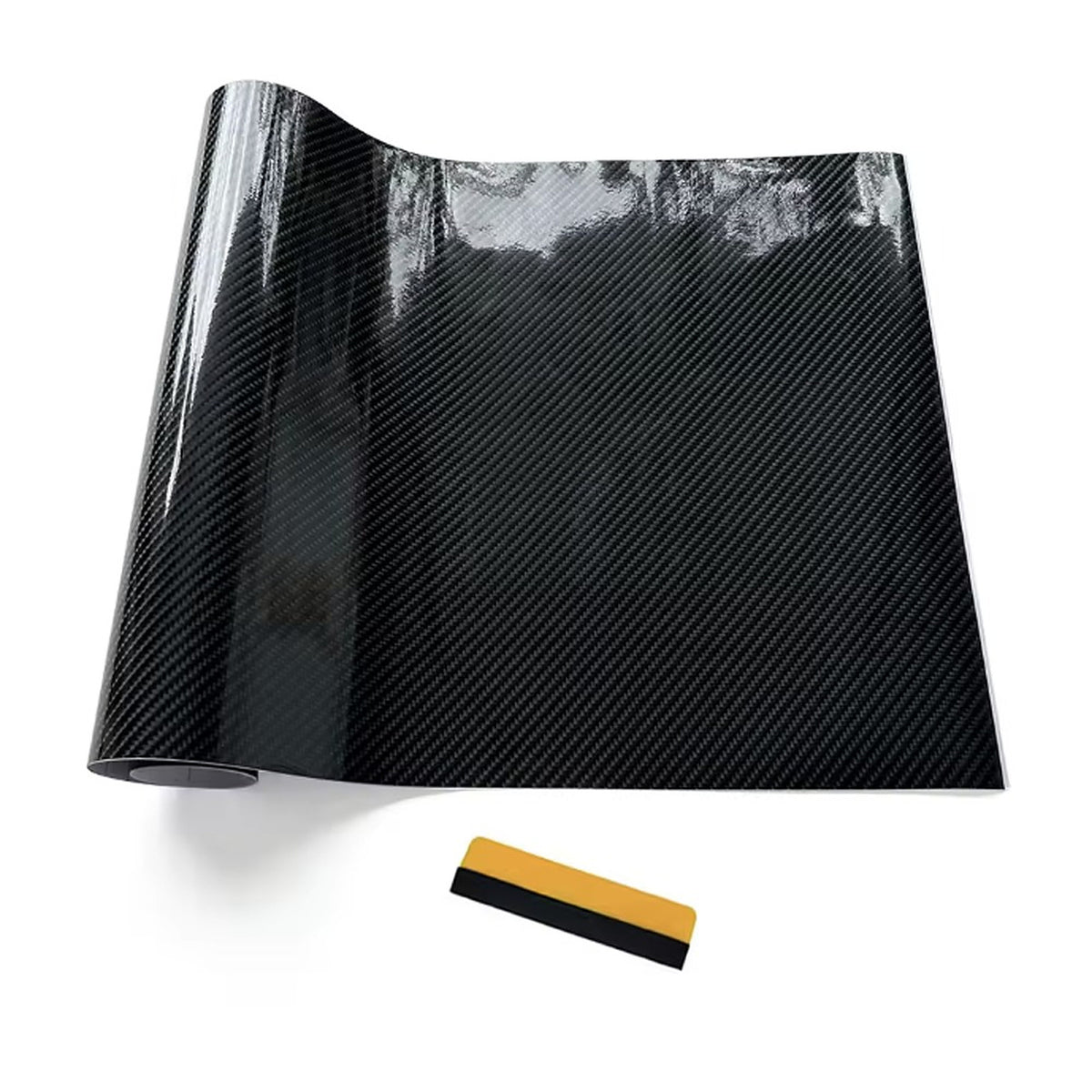 Carbon Fibre Vinyl Wrap (Self-Adhesive)