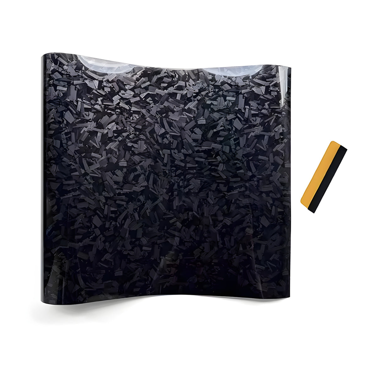 Carbon Fibre Vinyl Wrap (Self-Adhesive)