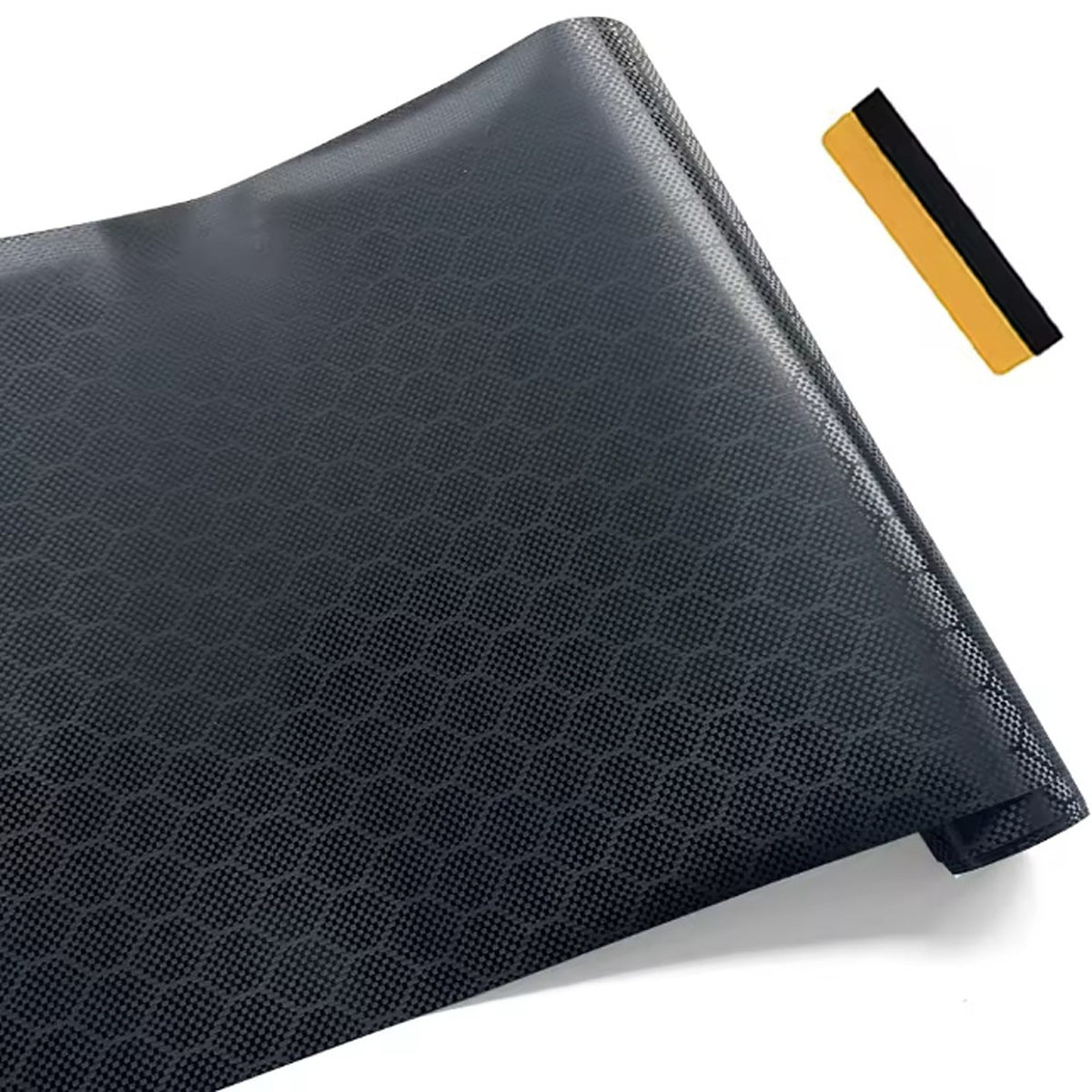 Carbon Fibre Vinyl Wrap (Self-Adhesive)