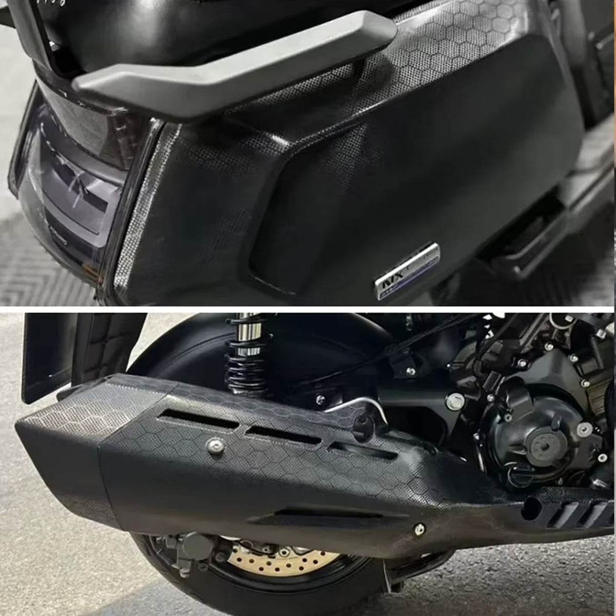 Carbon Fibre Vinyl Wrap (Self-Adhesive)
