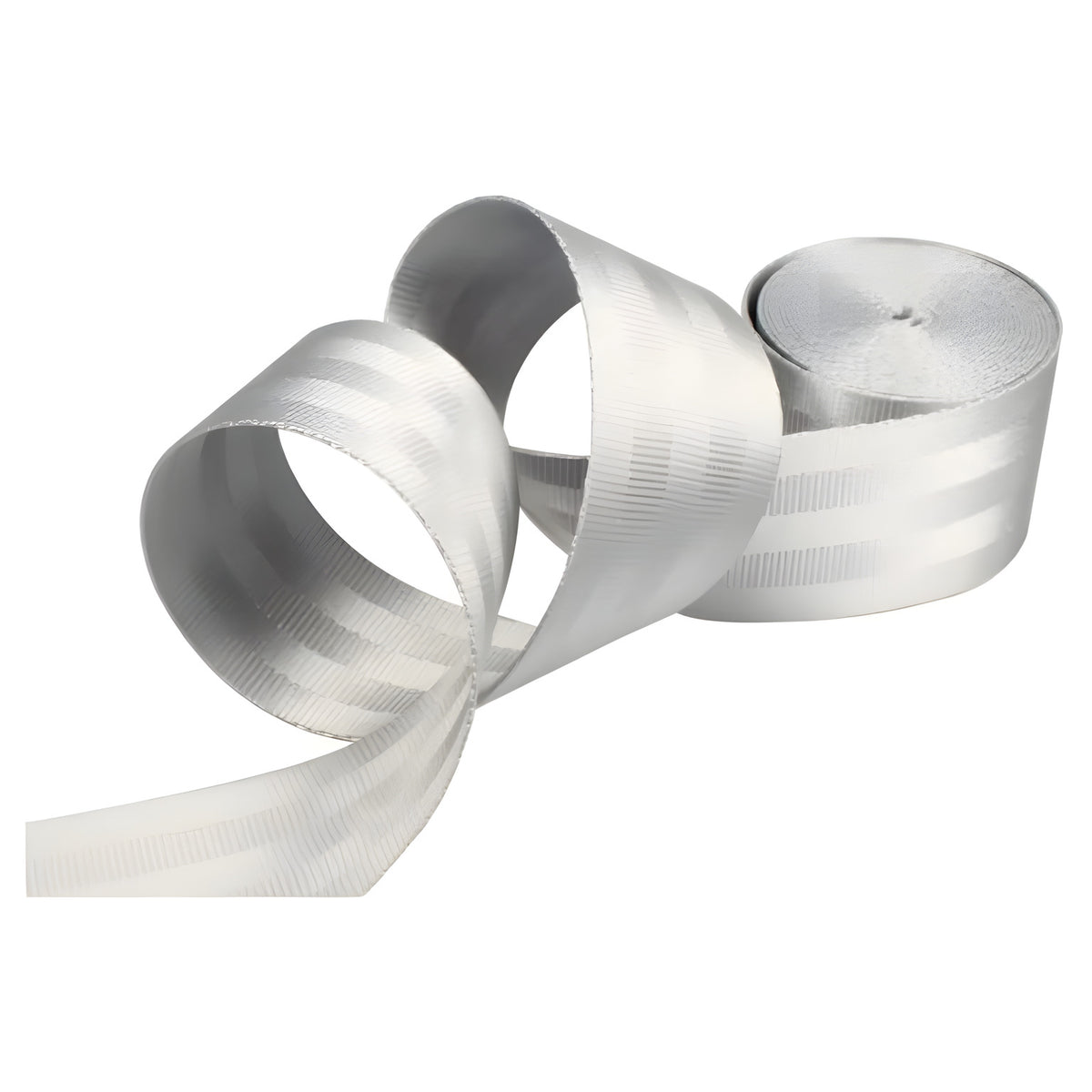 Grey seat belt webbing roll