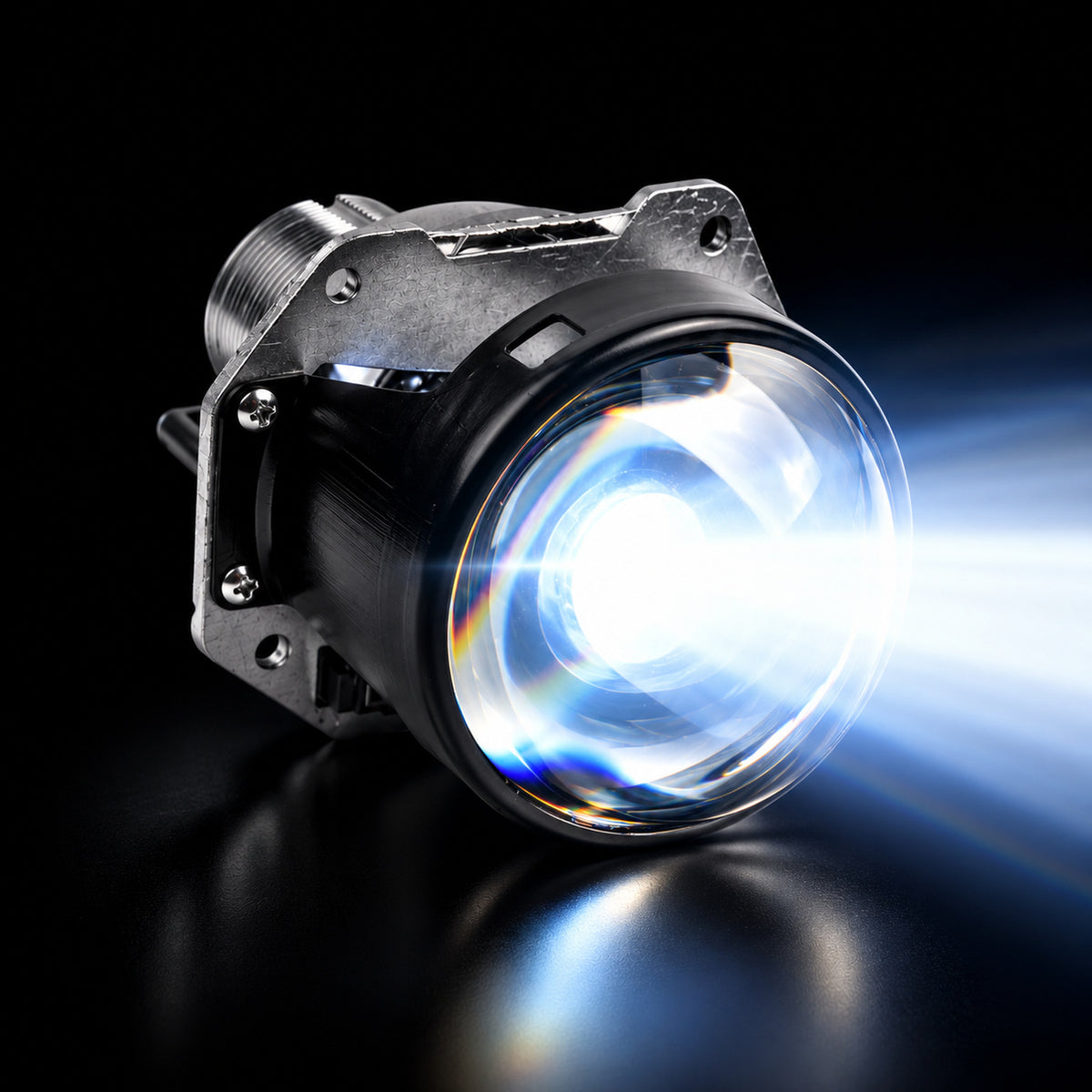 iilumo iiMD2S 2.5" bi-xenon projector lit up