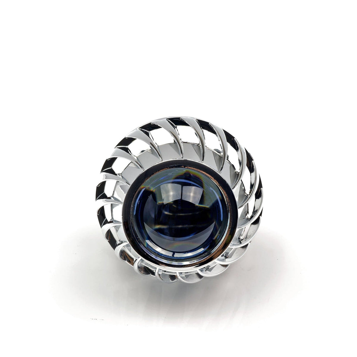 iilumo Mini Turbine chrome shroud front view
