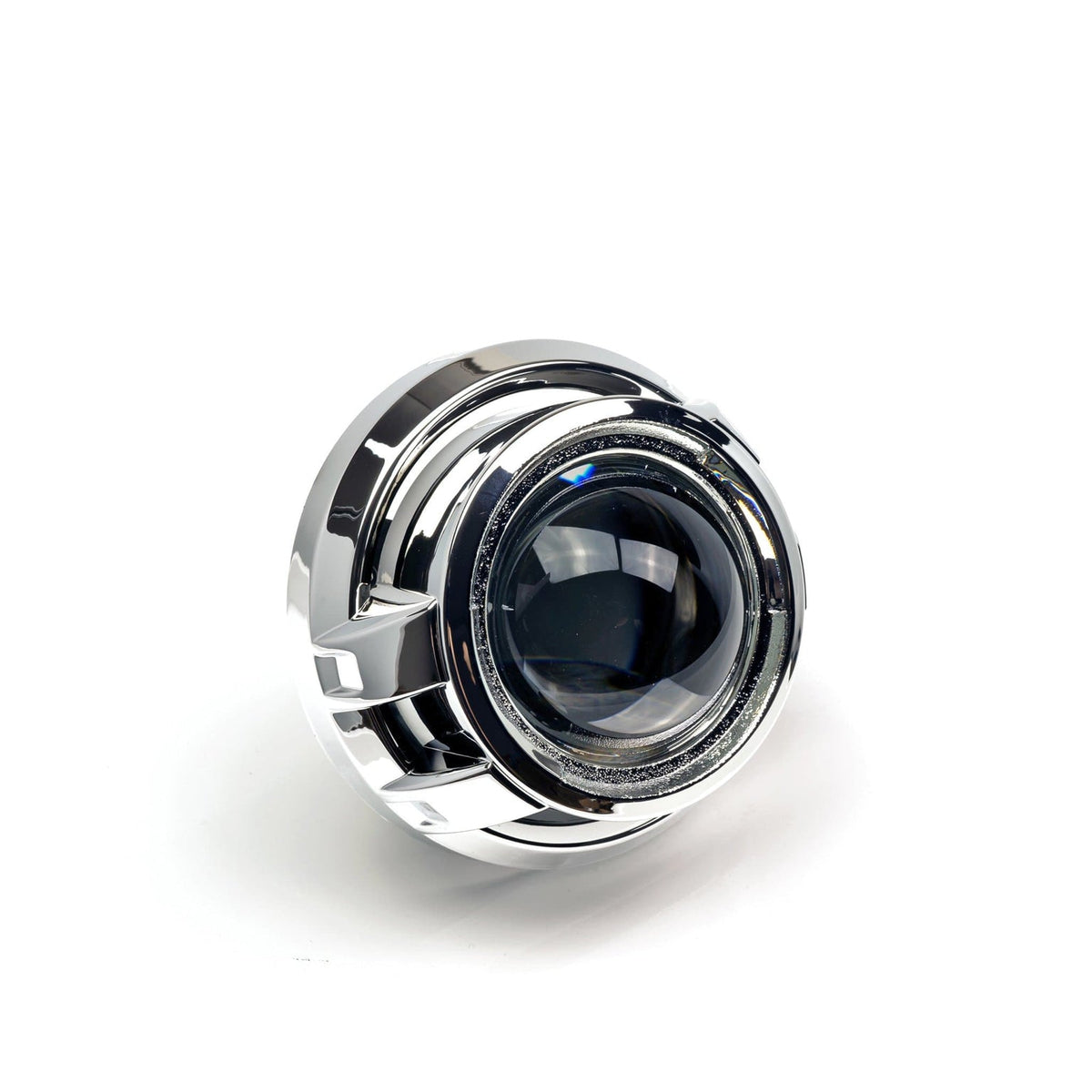 iilumo Apollo 1.0 projector shroud in chrome