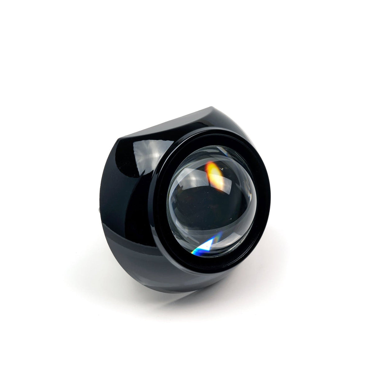 iilumo Iris projector shroud in gloss black