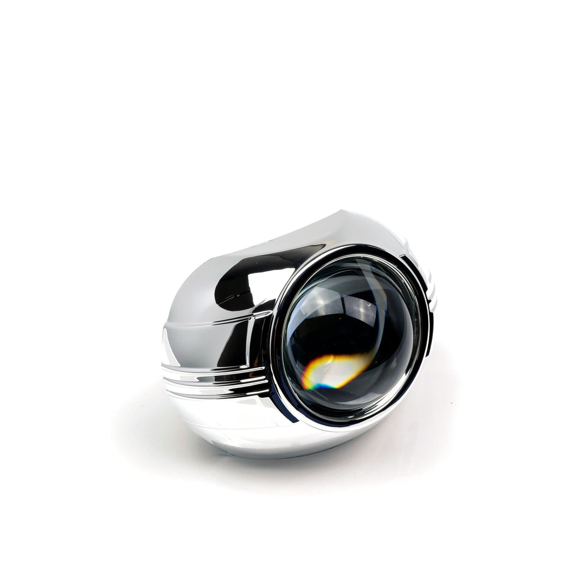 iilumo Ocular 2.0 projector shroud in chrome