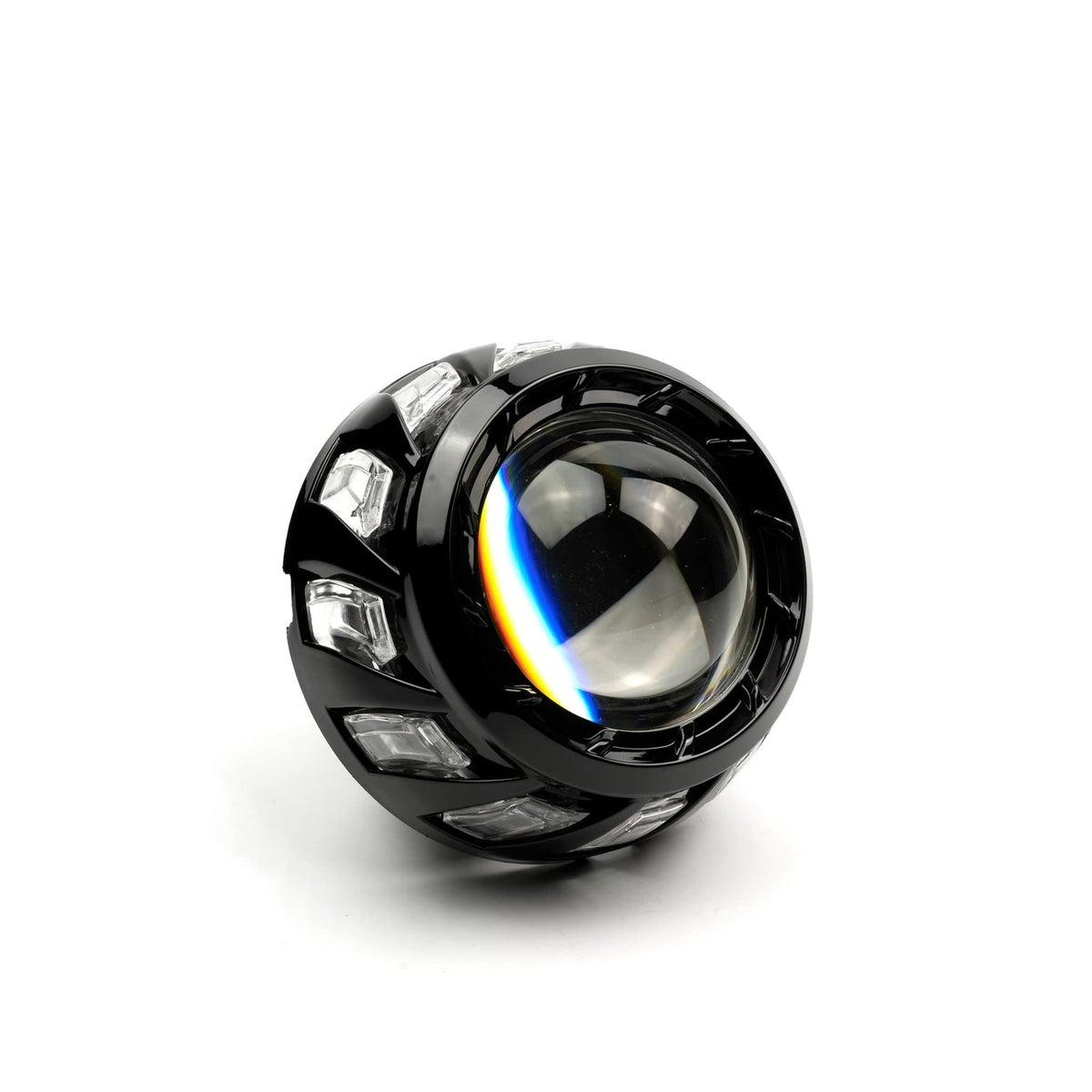 iilumo Turbine projector shroud in gloss black