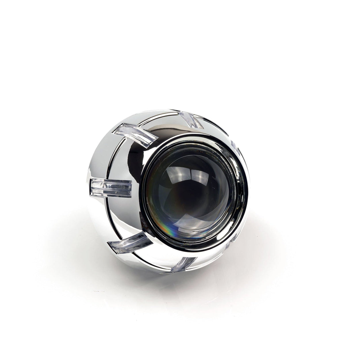iilumo Bullet Crystal projector shroud in chrome