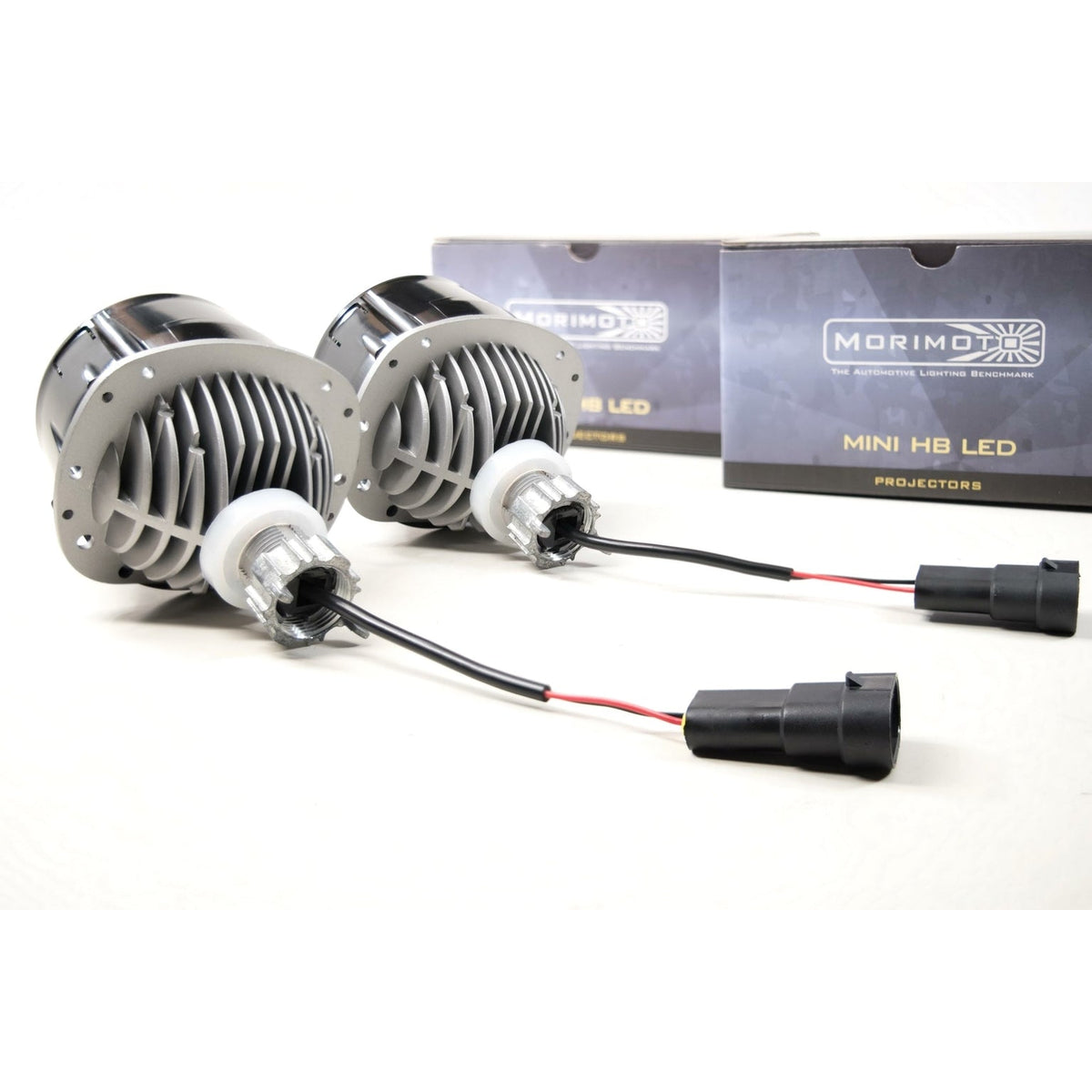 Pair of Morimoto Mini HB high beam projectors