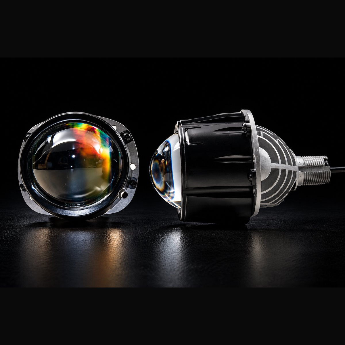 Pair of Morimoto Mini HB LED high beam projectors
