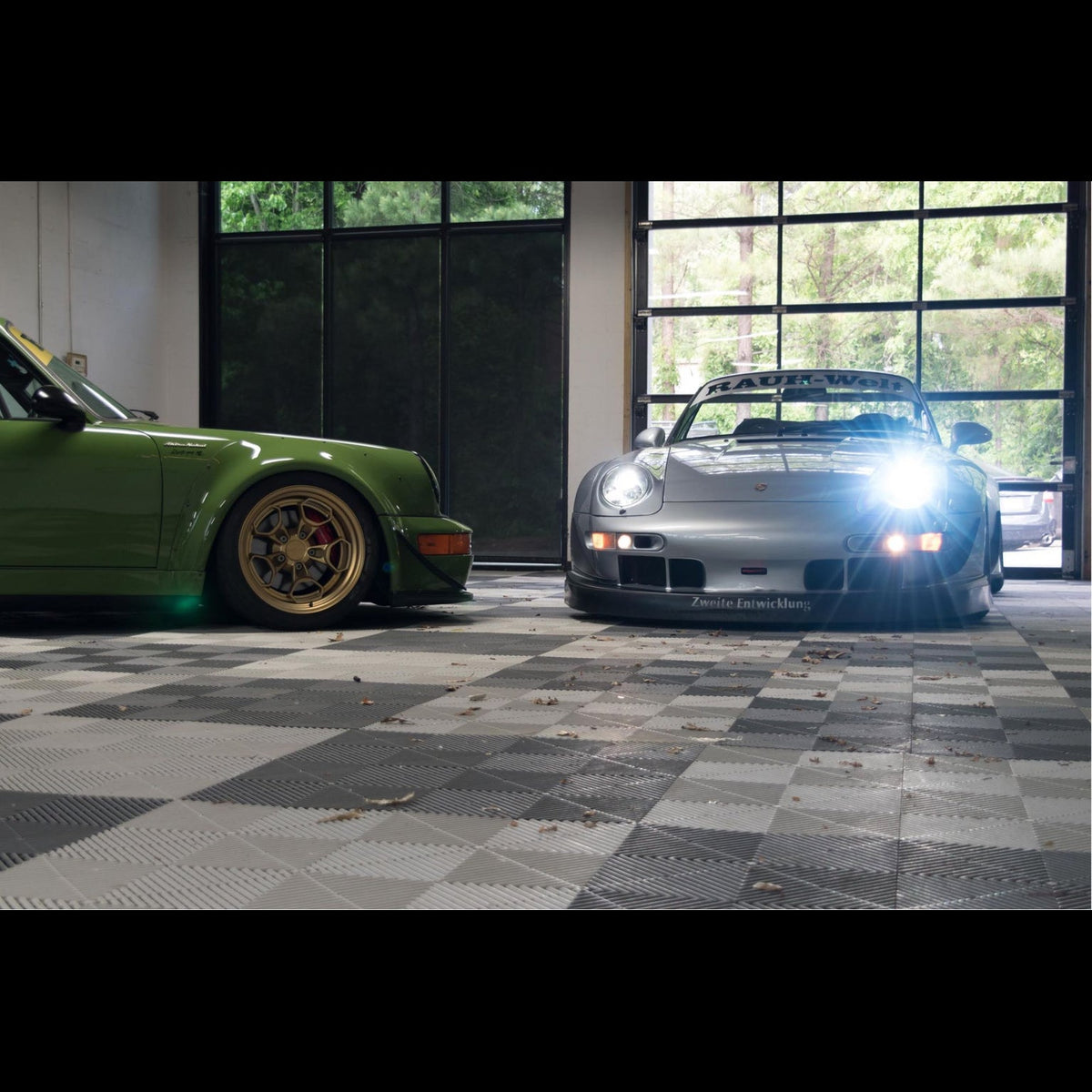 Car with Morimoto HID projectors