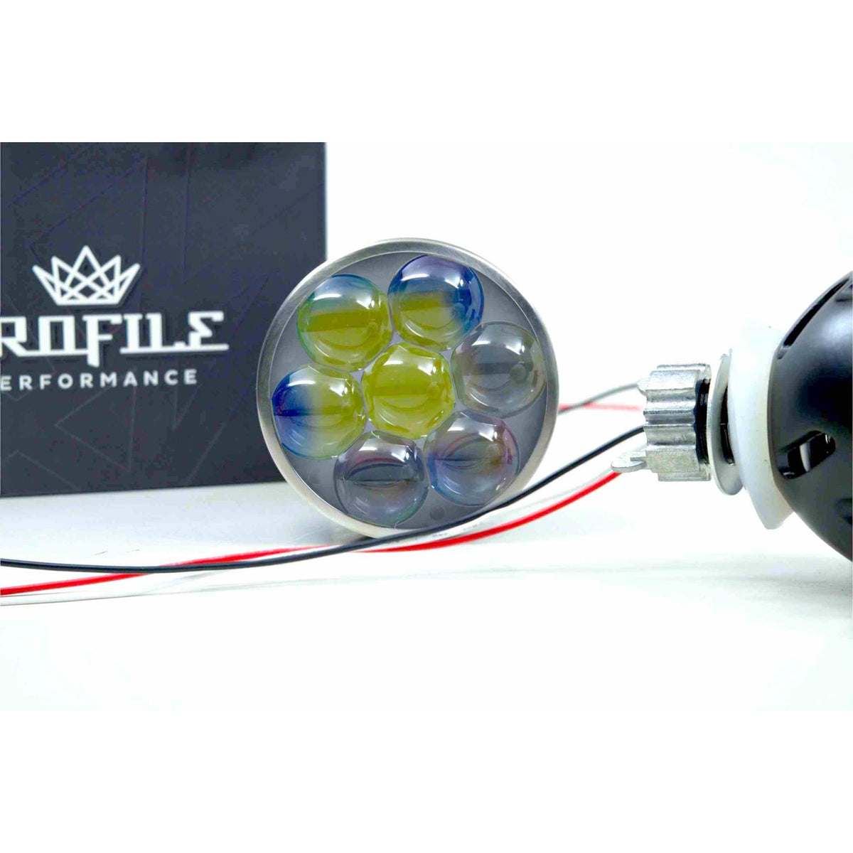 Profile Hi-Lens 2.0 RGBW DRL ring lit