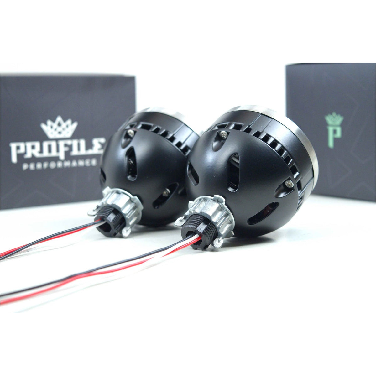 Profile Hi-Lens 2.0 projectors with box