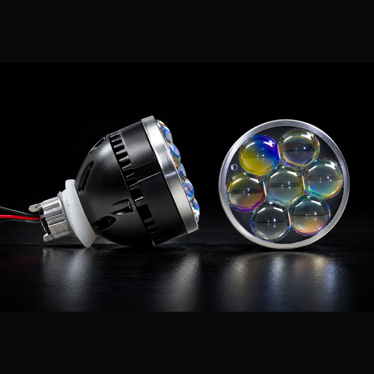 Pair of Profile Hi-Lens 2.0 LED high beam projectors