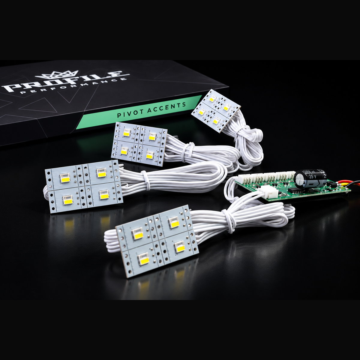 Profile Pivot sequential DRL boards with controller