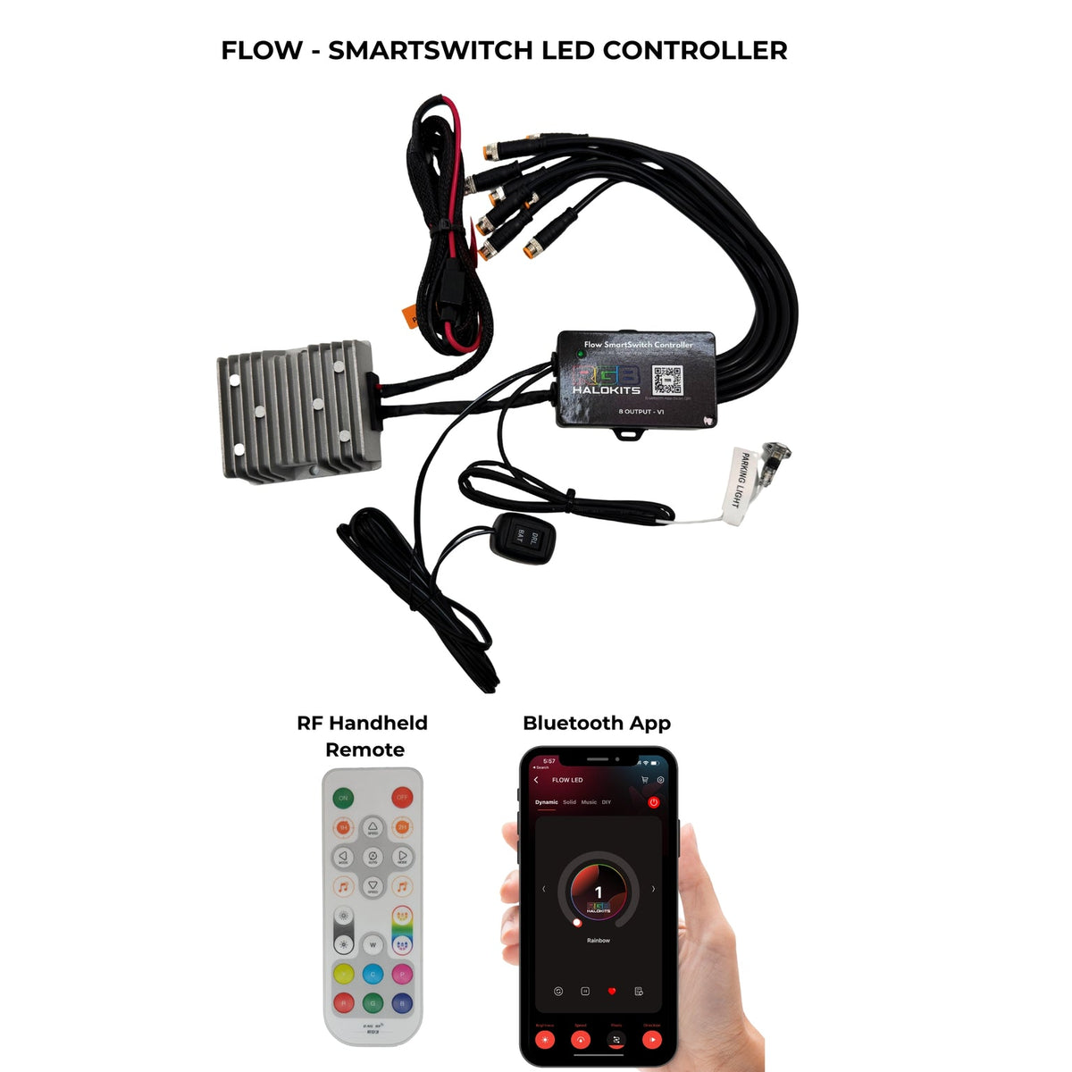 RGBHaloKits Flow SmartSwitch DRL LED controller