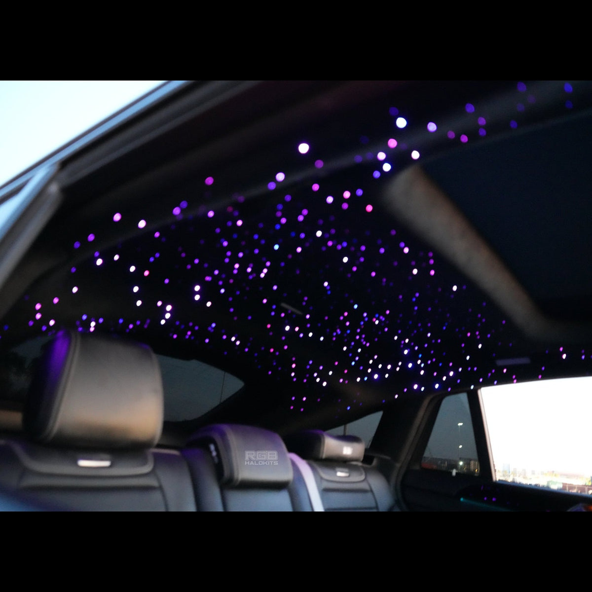 Starlight headliner lit purple