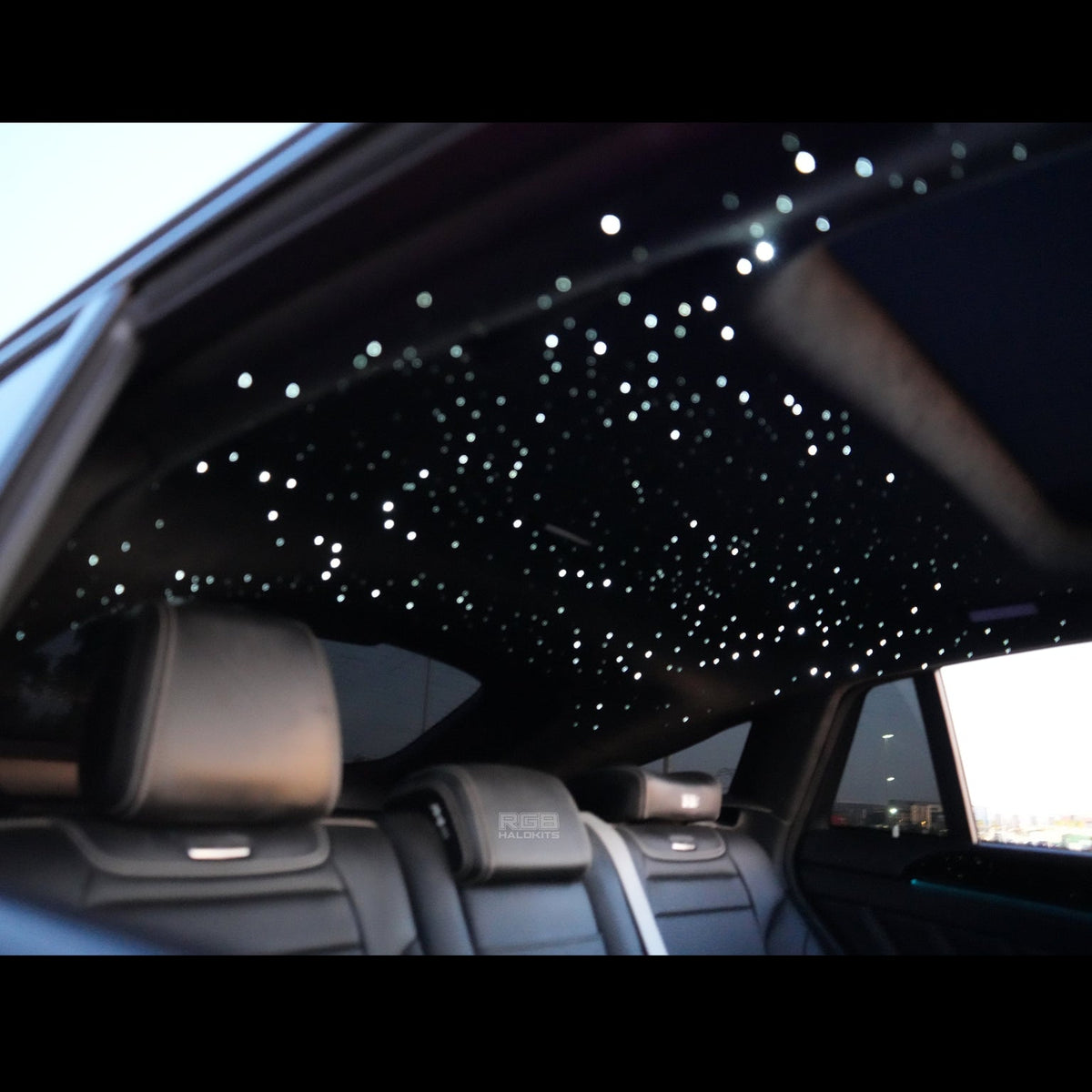 Starlight headliner lit white