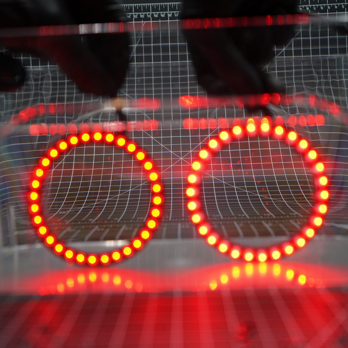 RGBHaloKits waterproof halo rings lit up