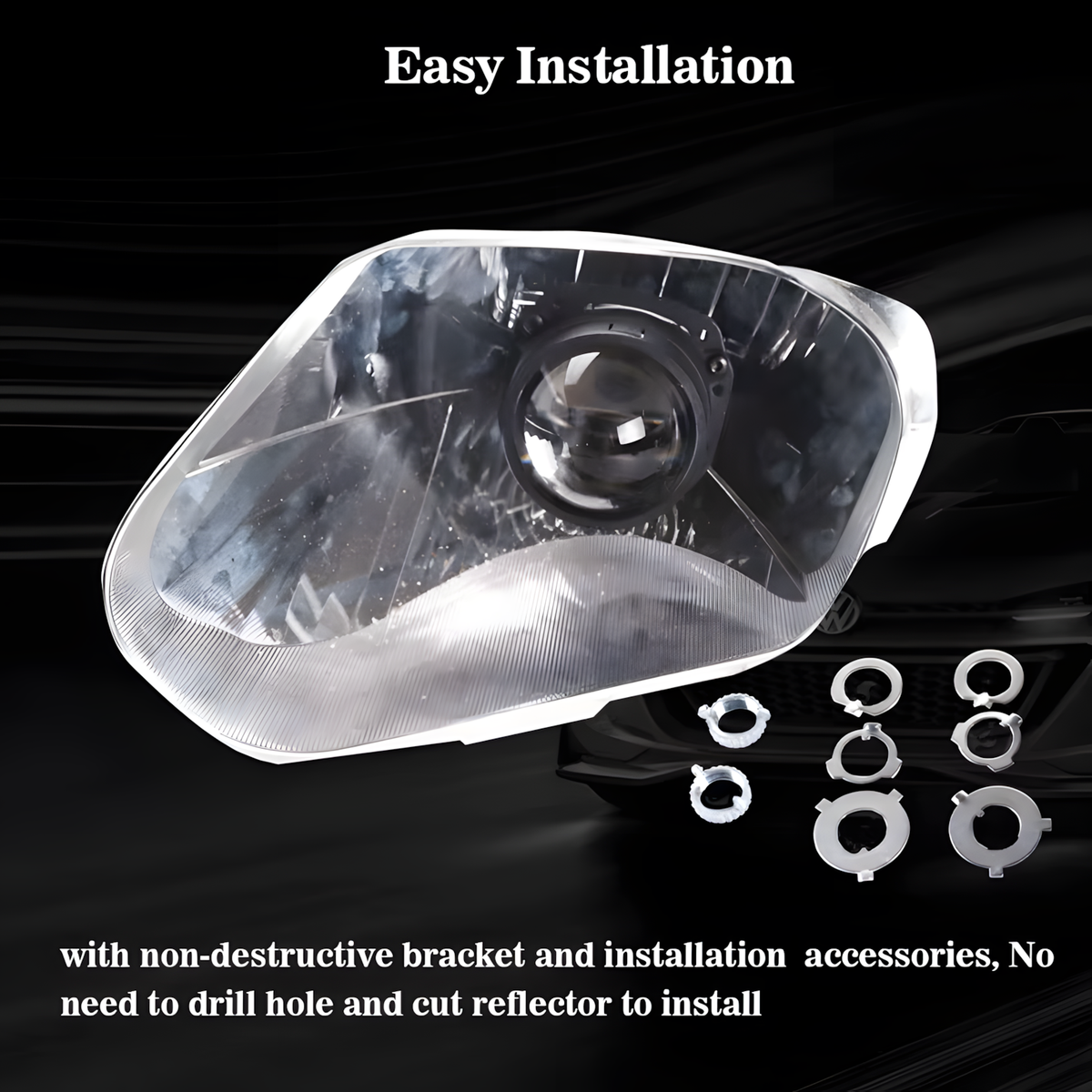 2.5" RHD Bi-LED Projectors (Standard)