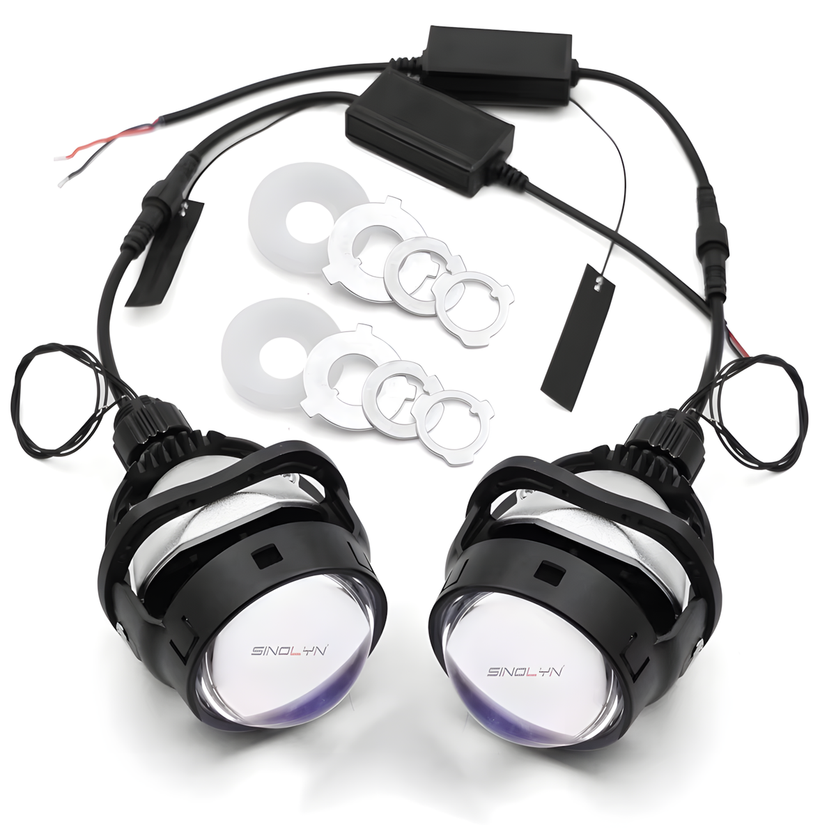 2.5" RHD Bi-LED Projectors (Tri-Colour)