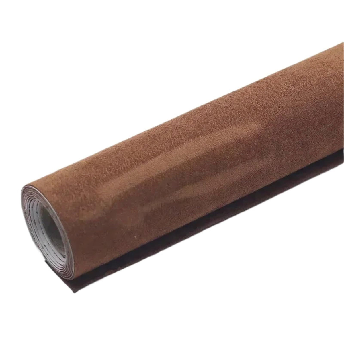 Brown suede interior wrap roll