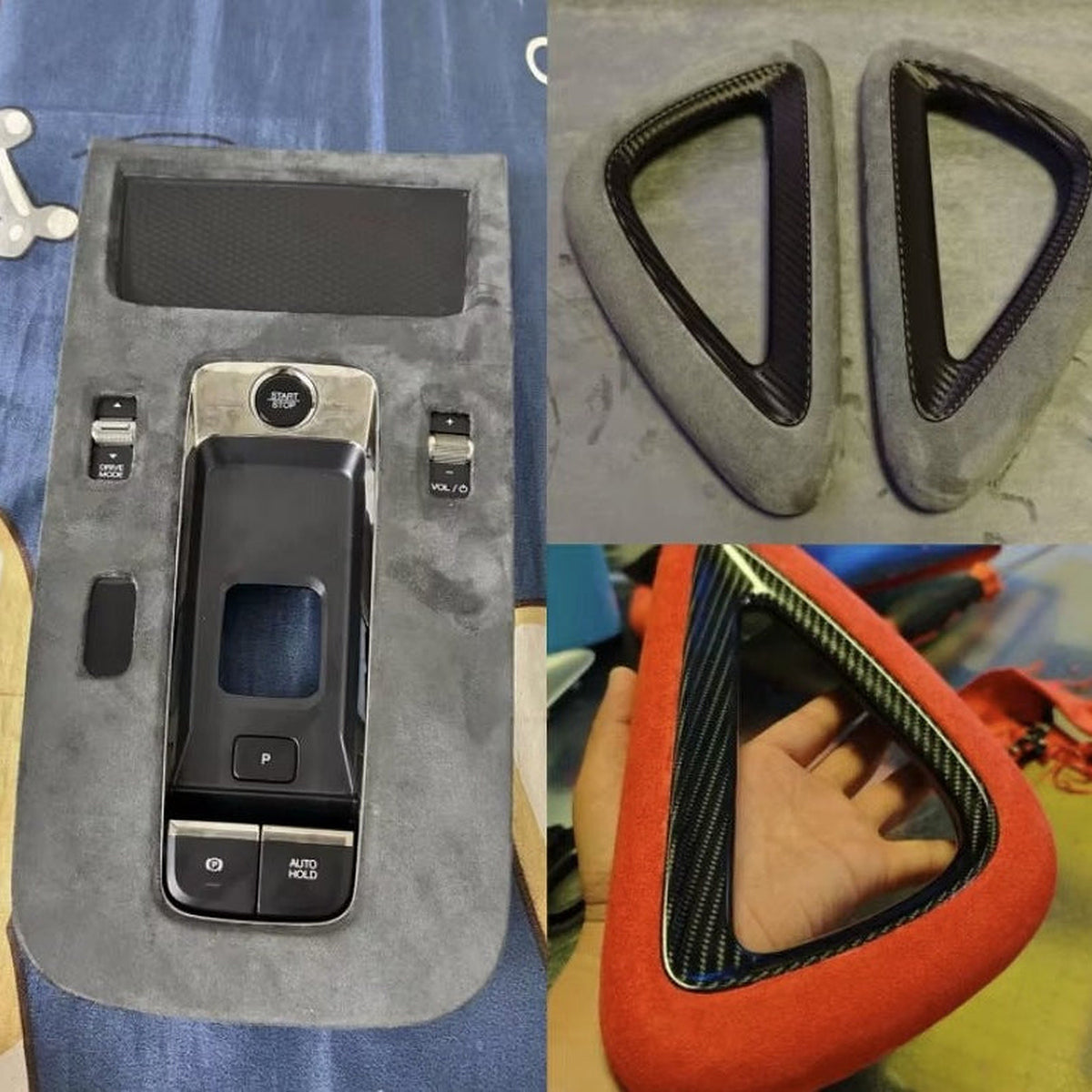 Suede Interior Wrap (Self-Adhesive)