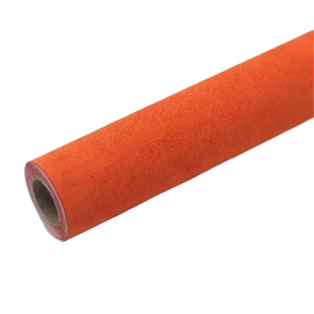 Orange suede interior wrap roll