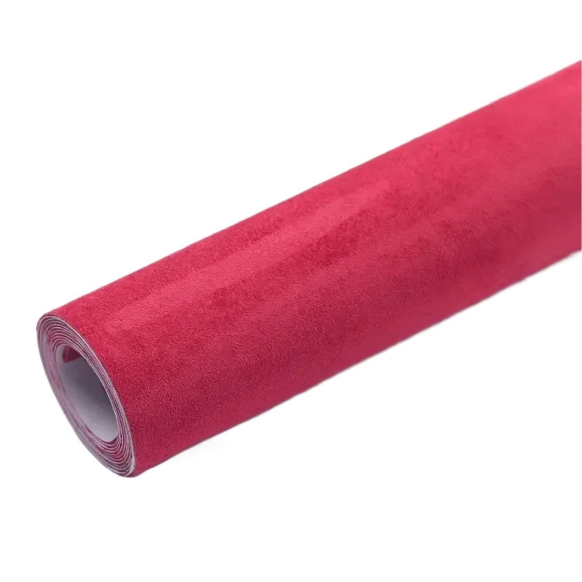 Red suede interior wrap roll