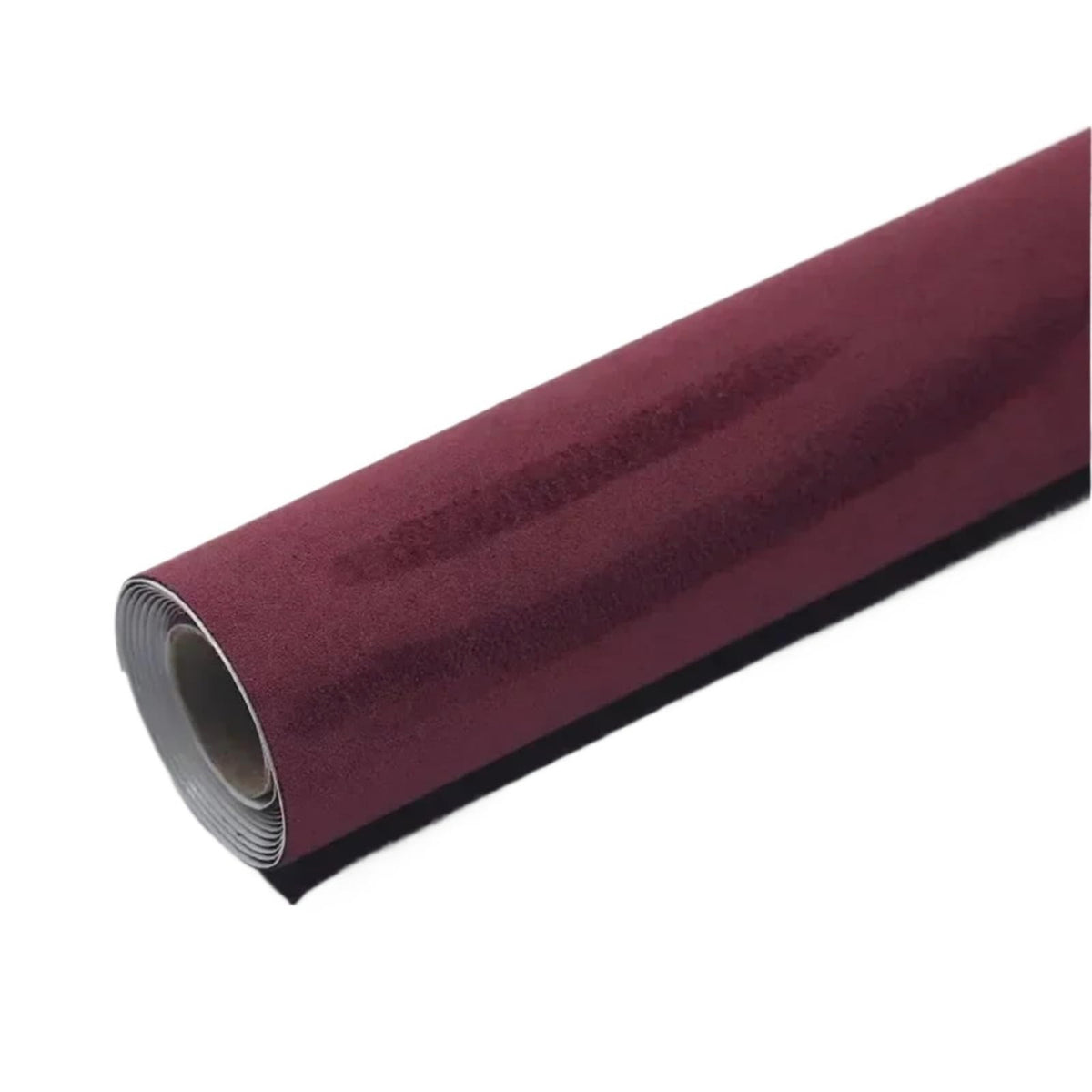 Wine Red suede interior wrap roll