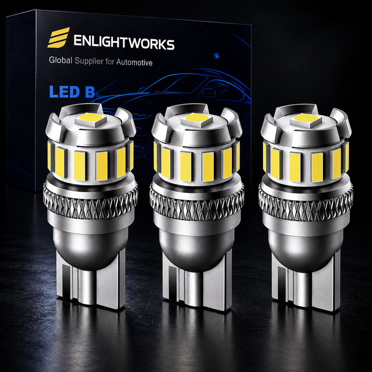 T10 W5W LED bulbs