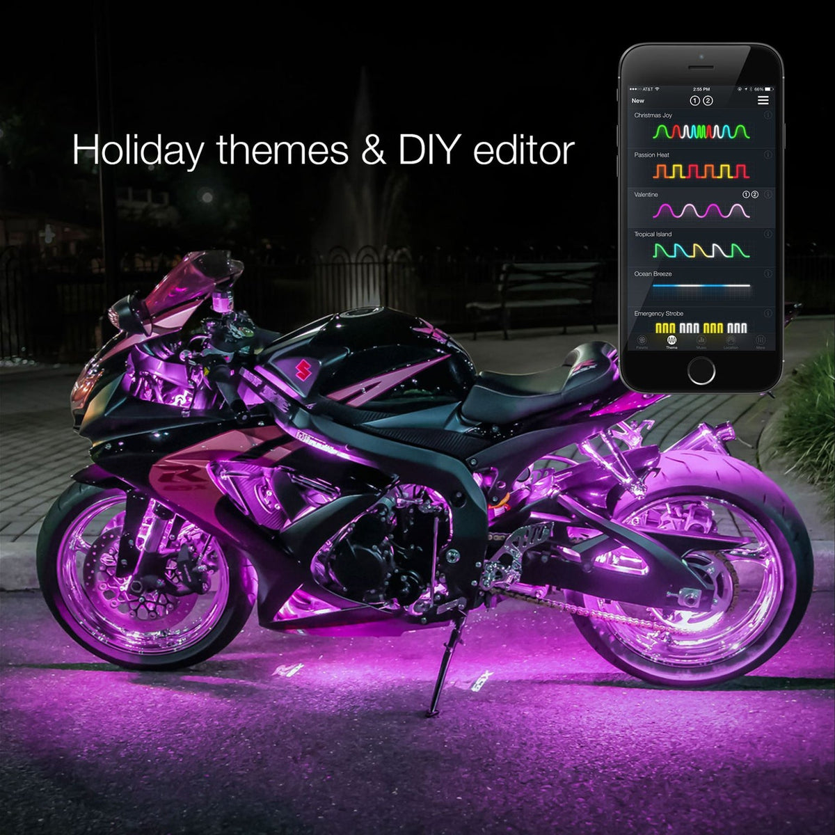 XKchrome holiday themes and DIY theme editor