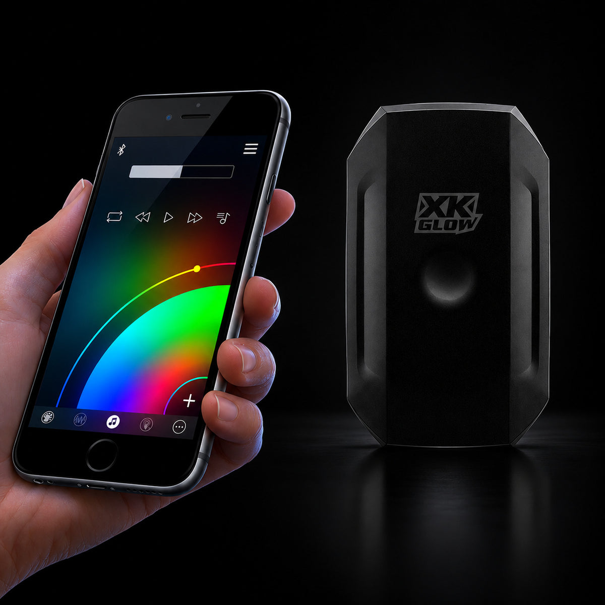 XKGlow XKchrome RGB controller with the XKchrome app