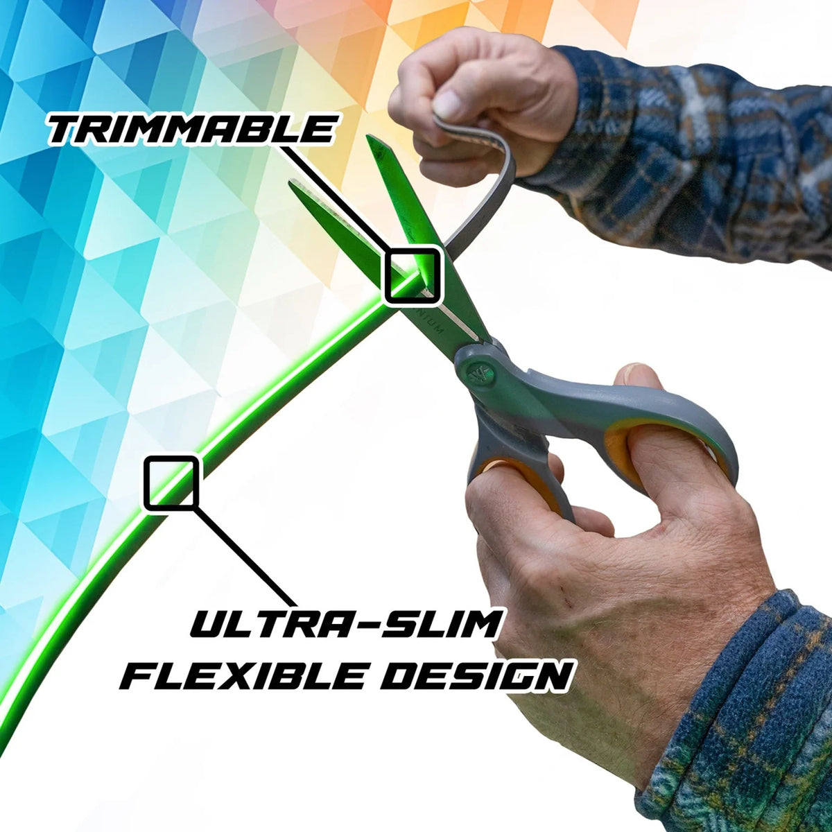 XKGlow XKmax ULTRA trimmable ultra-slim fibre optic strip
