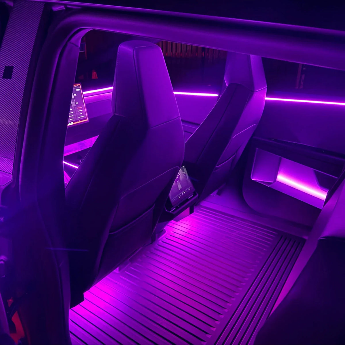 XKGlow XKmax ULTRA interior lighting in purple