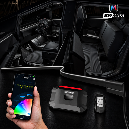 XKGlow XKmax ULTRA interior ambient light kit with controller and key fob